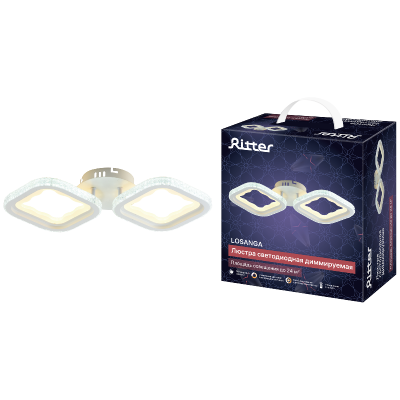 Потолочный светильник Ritter Losanga 52930 3