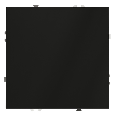 Выключатель одноклавишный Voltum S70 VLS010108 (черный матовый)