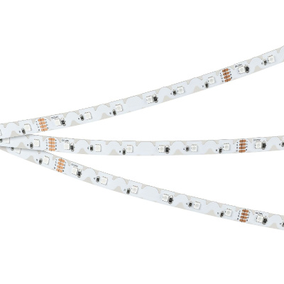 Светодиодная лента Arlight RZ-A60-8mm 24V RGB (8 W/m, IP20, 2835, 5m) 042909