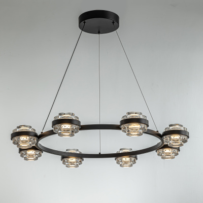 Подвесная люстра DeLight Collection Indiana MD22030002-8A black