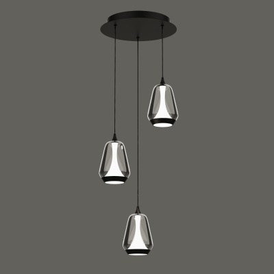 Подвесной светильник Delight Collection MD24001011-3A black/smoky