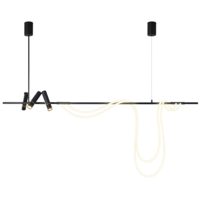 Подвесной светильник Delight Collection 7242P/L1200 black/white