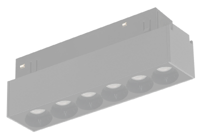 Трековый магнитный светильник iLedex Vision SMART 4822-002-L120-6W-38DG-BK