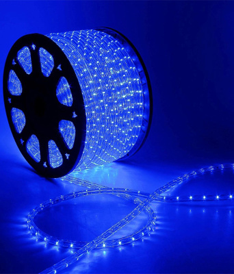 Светодиодный дюралайт Laitcom (LTC) 220В 36 LED/м синий 100м IP65 F3-R2-220V-B