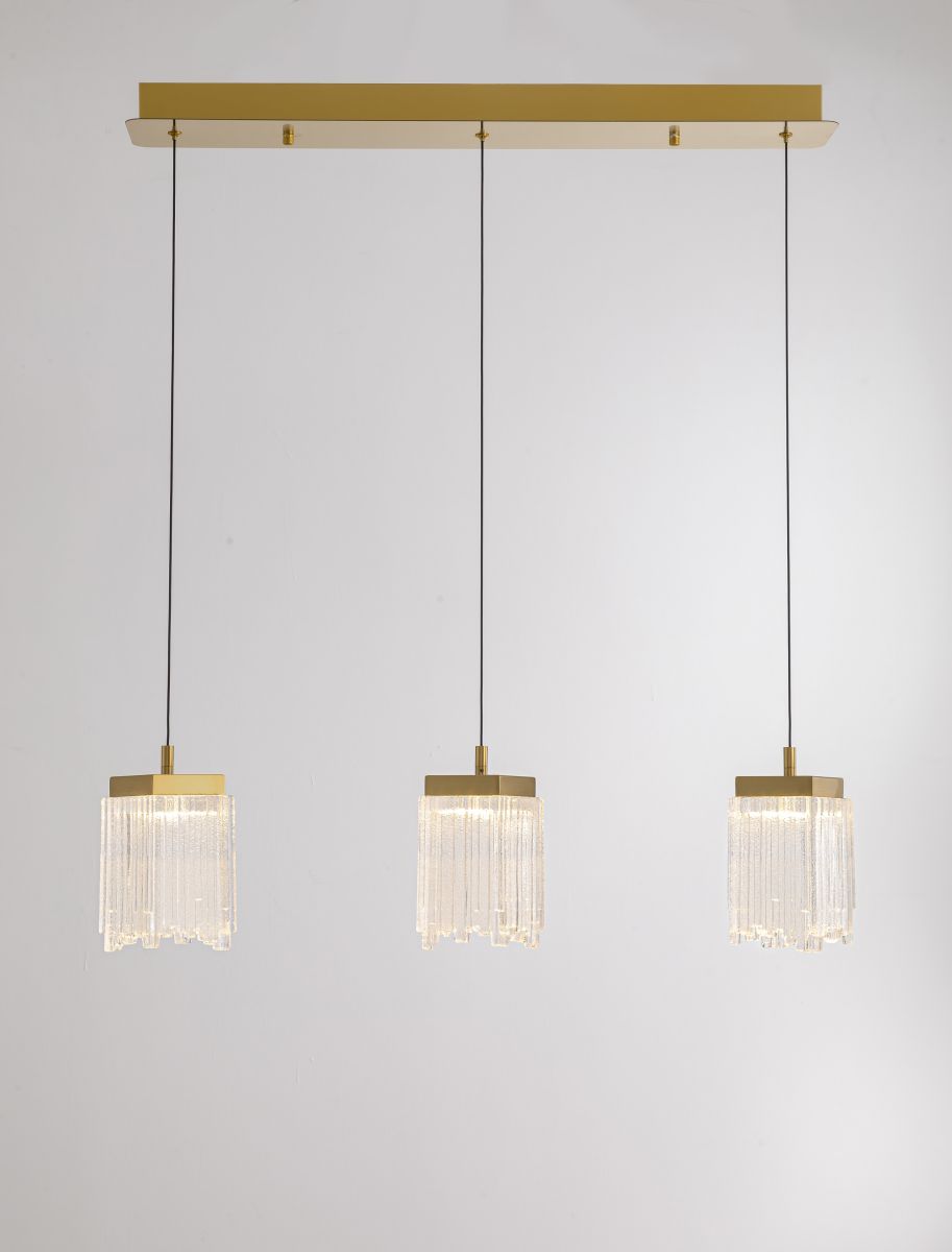 Подвесной светильник Delight Collection MD25020403-3B2 Satin gold