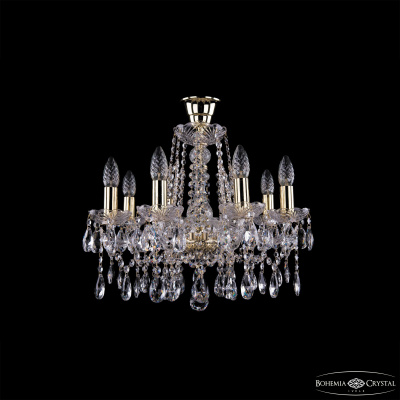 Подвесная люстра Bohemia Ivele Crystal 1413/8/165 G tube