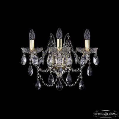 Бра Bohemia Ivele Crystal 1411B/3/160/XL G
