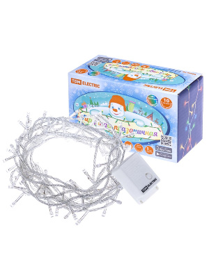 Светодиодная гирлянда TDM Electric СГ100M10 250V разноцветная 8 режимов SQ0361-0037