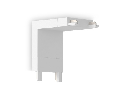 Коннектор угловой для шинопровода Ambrella Light Magnetic Ultra Slim Track System GV1103