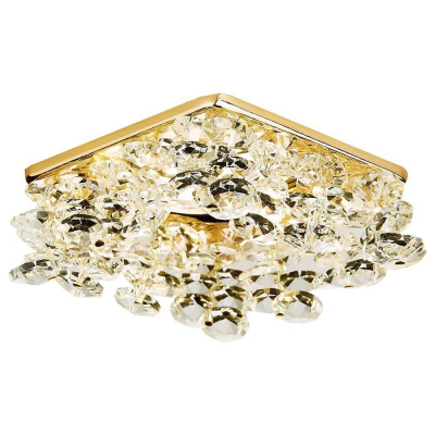 Встраиваемый светильник Ambrella Light Crystal K309 CL/G