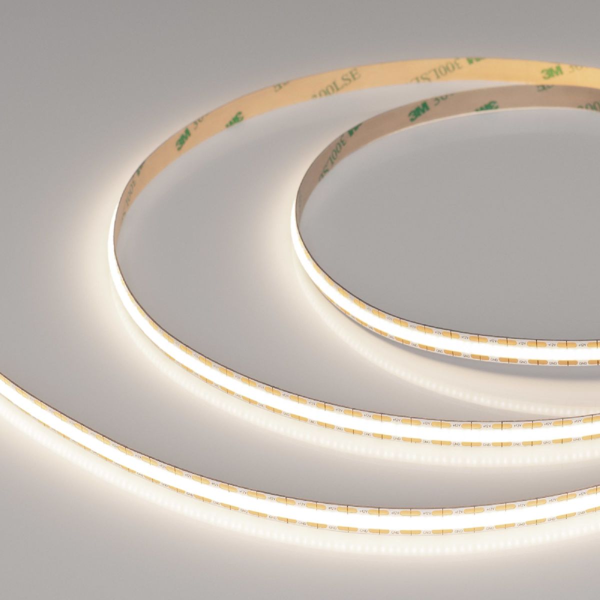 Светодиодная лента Arlight COB-X528-8mm 12V Day4000 (11 W/m, IP20, CSP, 5m) 037858