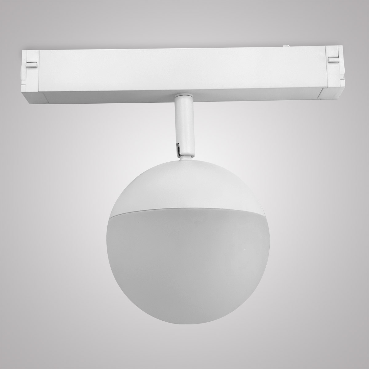 Трековый однофазный светильник AM Group AM529 WH-220V-9W SMART