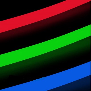 Светодиодная герметичная лента Arlight MOONLIGHT-TOP-G280-D40mm 24V RGB 360deg (14.4 W/m, IP65, 5m, wire x1) 048826