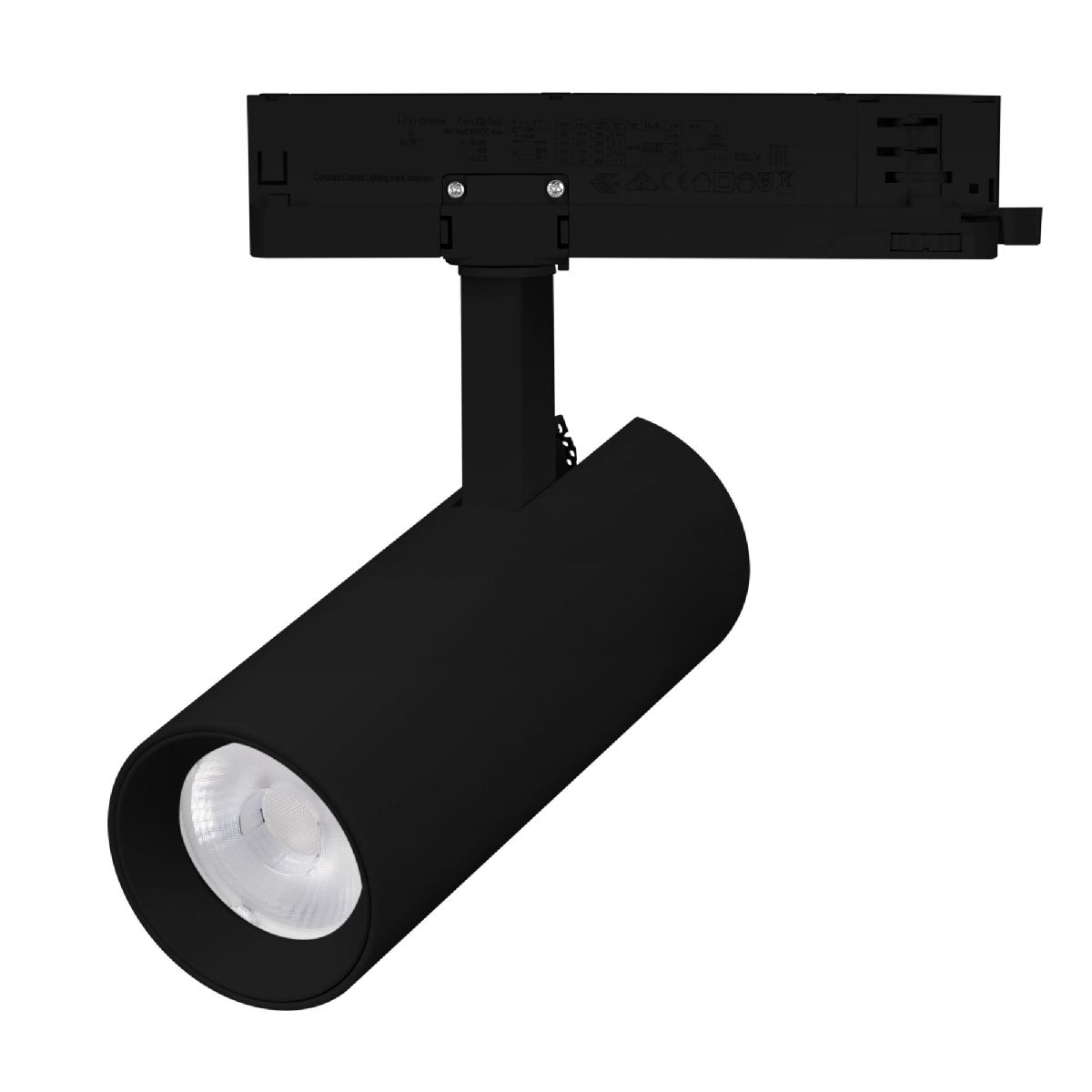 Трековый трехфазный светильник Arlight LGD-GERA-4TR-R55-10W Warm3000 (BK, 36 deg, 230V) 055147