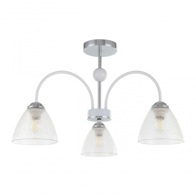 Люстра на штанге Arte Milano Napoli 321410/3 CR+WH