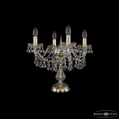 Настольная лампа Bohemia Ivele Crystal 1409L/4/141-39 G
