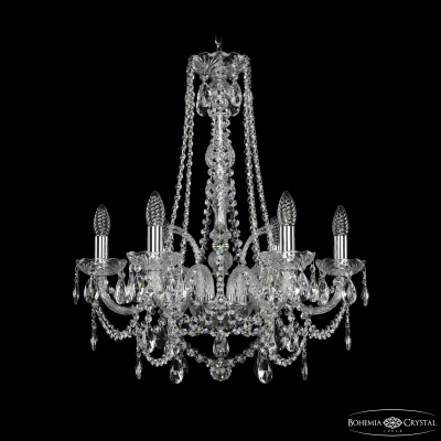 Подвесная люстра Bohemia Ivele Crystal 1411/6/195/h-62 Ni