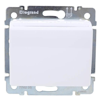 Выключатель карточный Legrand Valena с выдержкой времени белый 774235
