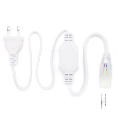 Шнур питания Apeyron для одноцветного светодиодного неона мини 17-32/34/35/36/37/38 03-116