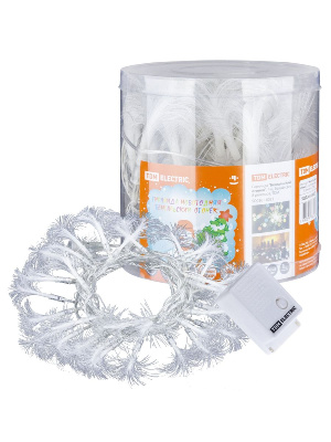 Светодиодная гирлянда TDM Electric Бенгальский огонек 230V белая 8 режимов SQ0361-0033