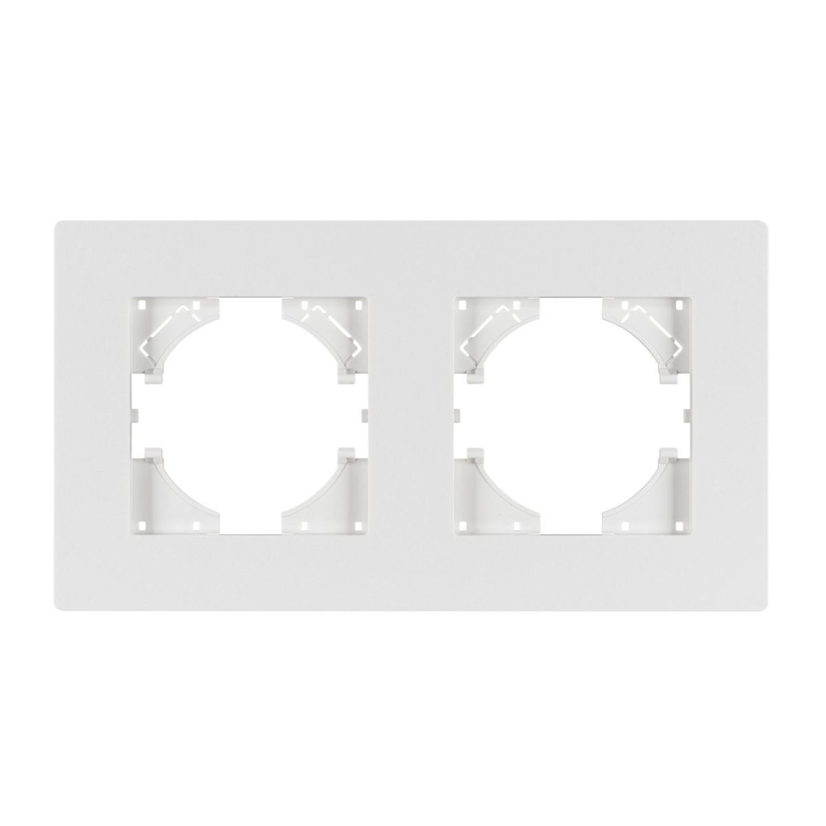 Рамка на 2 поста пластиковая Arlight FRM-PERIO-PL-2-WH 049750