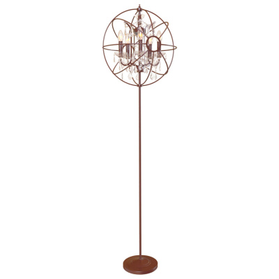 Торшер LOFT IT Foucaults orb crystal Loft1897FT