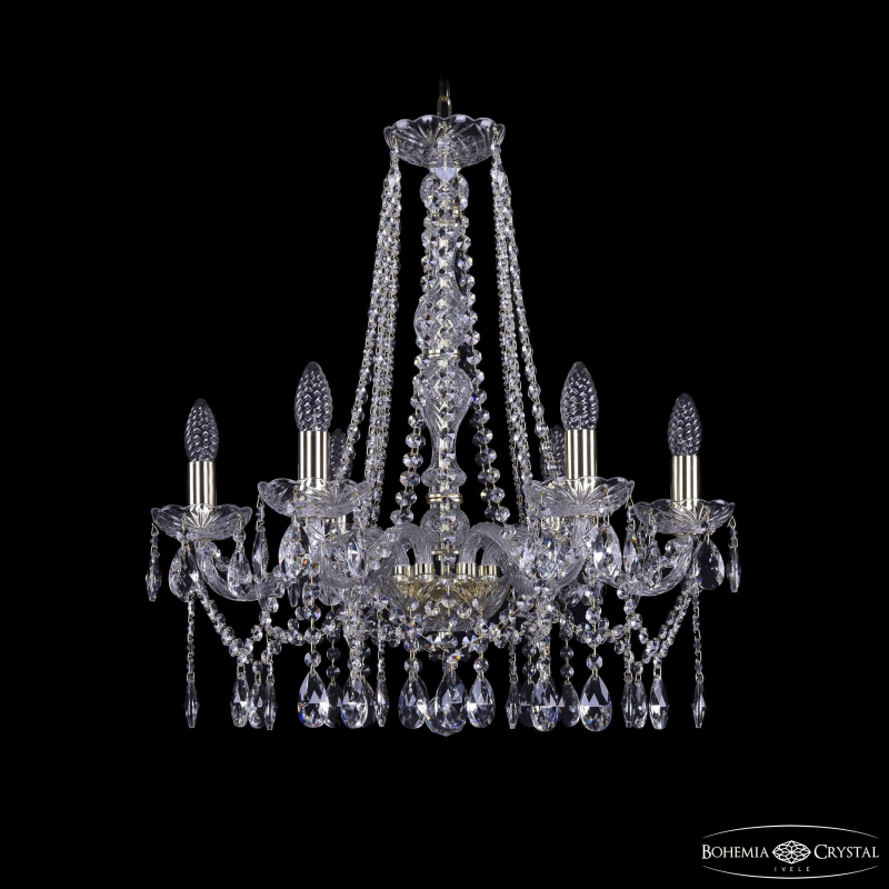 Подвесная люстра Bohemia Ivele Crystal 1413/6/200/h-60 G