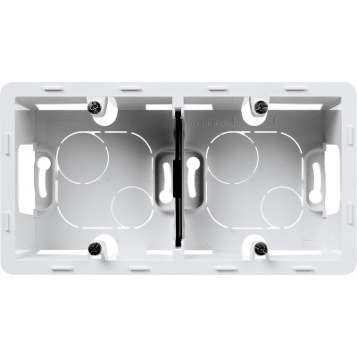 Коробка для накладного монтажа на 2 поста Legrand Inspiria 673990