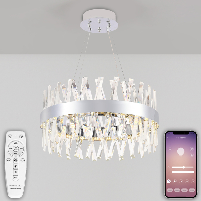 Подвесная люстра Natali Kovaltseva Alexandria LED LAMPS 81245