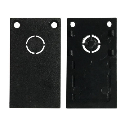 Комплект заглушек торцевых для встраиваемого шинопровода iLedex Vision END CAP 4822-026-BK (2 шт)