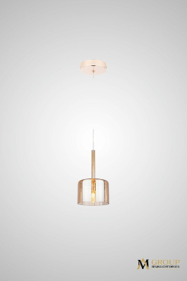 Подвесной светильник AM Group AM355-D140 AMBER