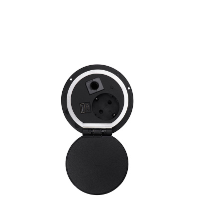 Блок розеток 51 (1 секция и 2 USB) Mebax 00-00000828