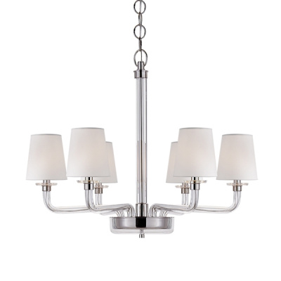 Подвесная люстра Delight Collection BRCH9021-6 nickel