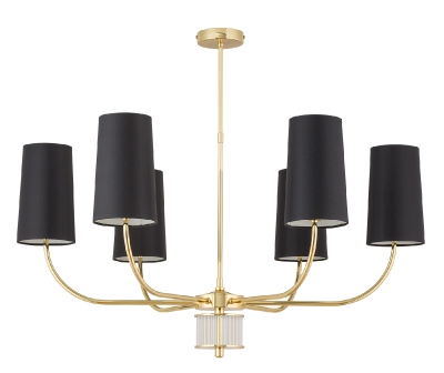 Люстра на штанге Kutek Mood Pesaro PES-ZW-6 (Z)