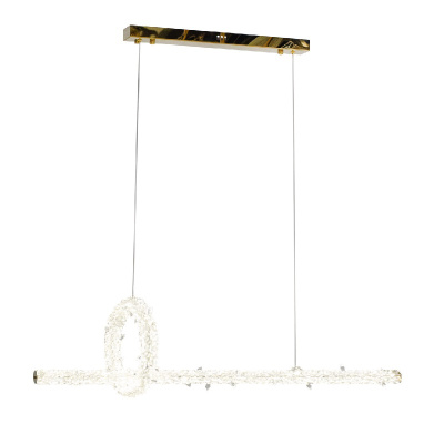 Подвесная люстра AM Group Ovale GD D1000+300