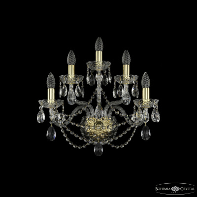 Бра Bohemia Ivele Crystal 1406B/2+2+1/195/XL G