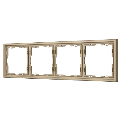 Рамка пластиковая Arlight FRM-NOBE-SFPL-4-GD 054225