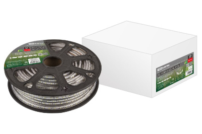 Светодиодная влагозащищенная лента TDM Electric 220В 2835 4,8Вт/м красный 30м IP67 SQ0331-0111