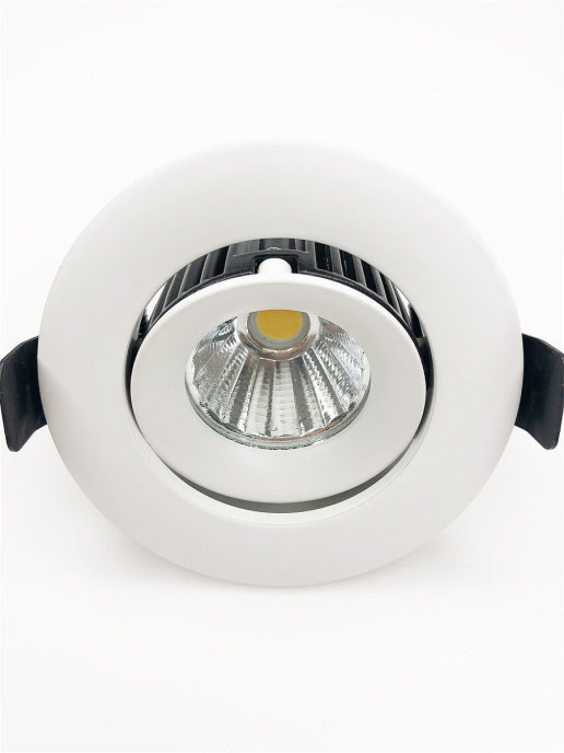 Встраиваемый светильник Elvan VLS-006R-12W-WW-Wh