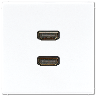 Розетка HDMI Jung MALS1133WW