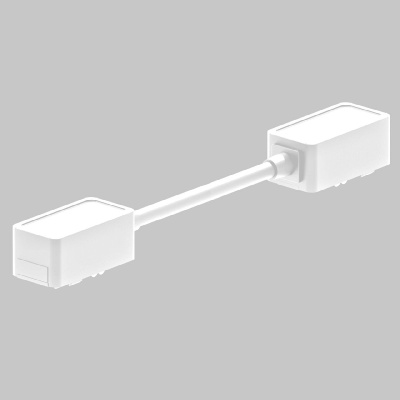 Соединитель питания для магнитного шинопровода IMEX UT25 IL.0007.3010-175-WH