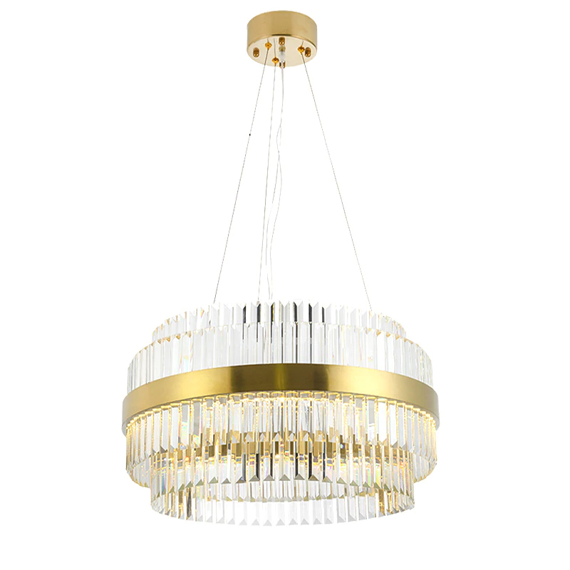Подвесная люстра Delight Collection Liberty 5515-800 br. titanium gold