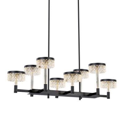 Подвесная люстра Delight Collection MD21020075 MD21020075-8B matt black