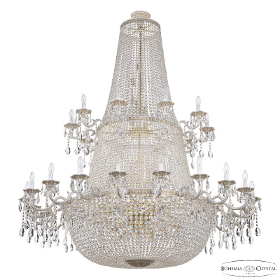 Подвесная люстра Bohemia Ivele Crystal AL2210H201/20+10/162FL/2D/Y1 AGB