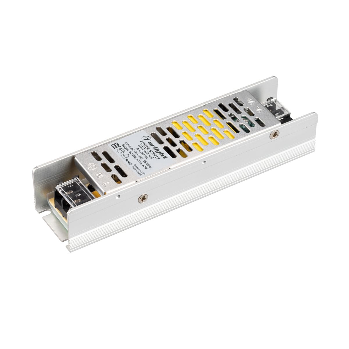 Блок питания Arlight HTS-60L-48 (48V, 1.25A, 60W) (IP20 Сетка) 060744