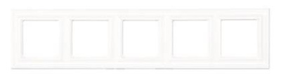 Рамка пятиместная Jung EPS485WW