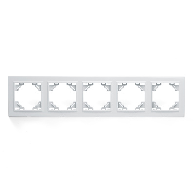 Рамка 5-местная горизонтальная Stekker Эрна 39620