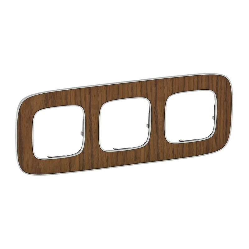 Рамка 3-постовая Legrand Valena Allure Орех 754463