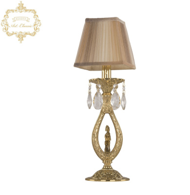 Настольная лампа Art Classic 32.2400L.1.G.FH1S.SQ8