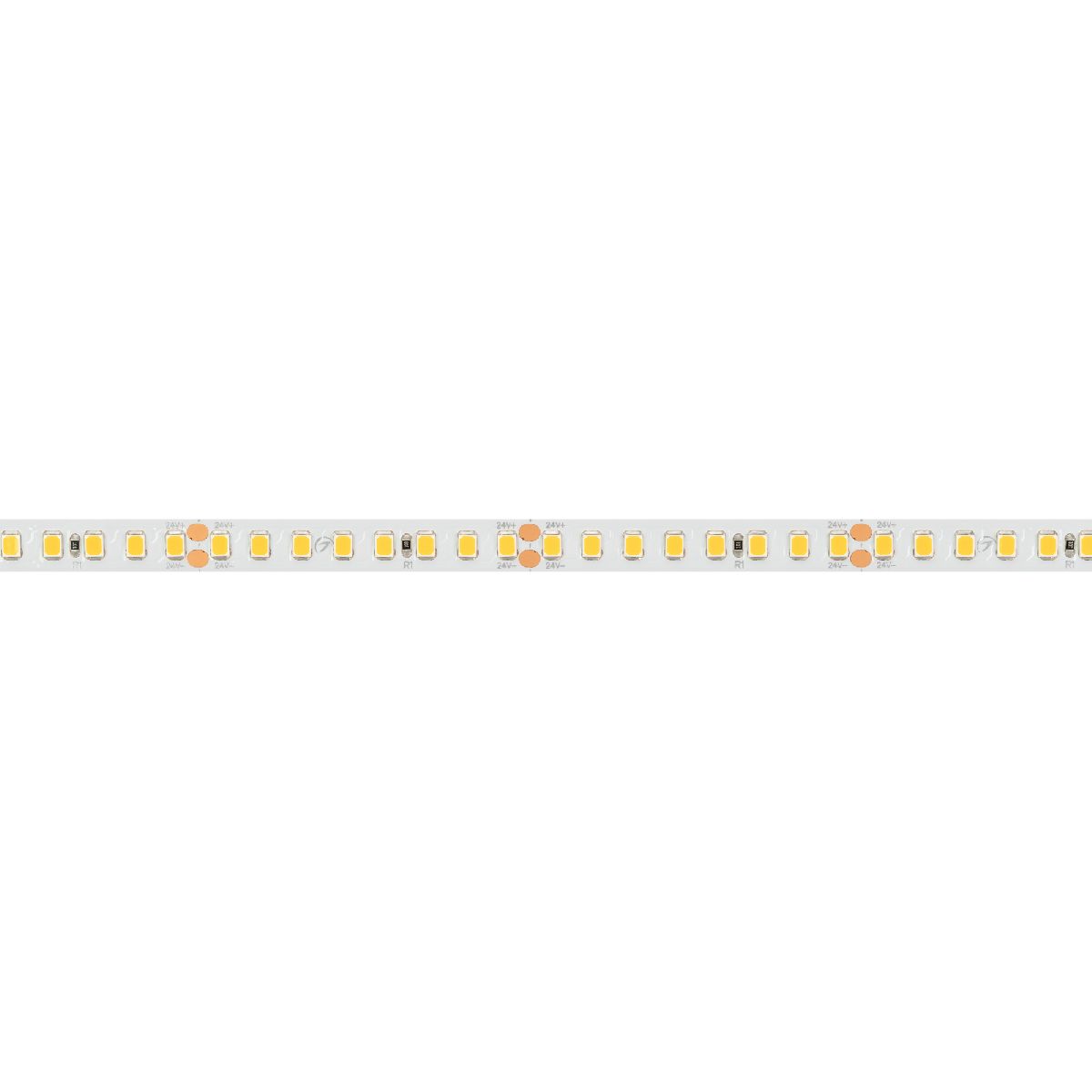 Светодиодная лента Arlight RT-A160-8mm 24V Warm2400 (12 W/m, IP20, 2835, 5m) (Arlight, высок.эфф.150 лм/Вт) 028561(2)
